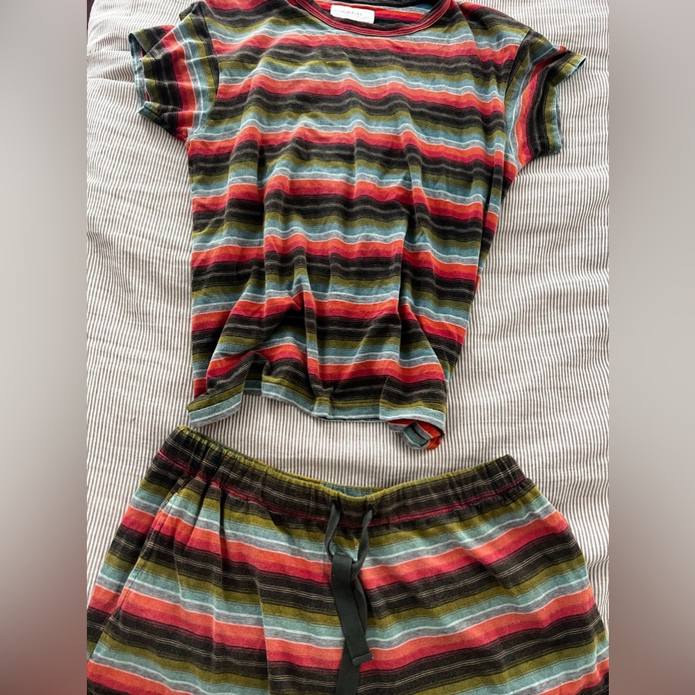 The GREAT. Retro Striped Set